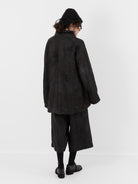 Atelier Suppan Raglan Jacket 29 in Hand Dye/Dark - ATELIER SUPPAN at Worthwhile - shop JACKET