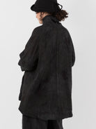 Atelier Suppan Raglan Jacket 29 in Hand Dye/Dark - ATELIER SUPPAN at Worthwhile - shop JACKET