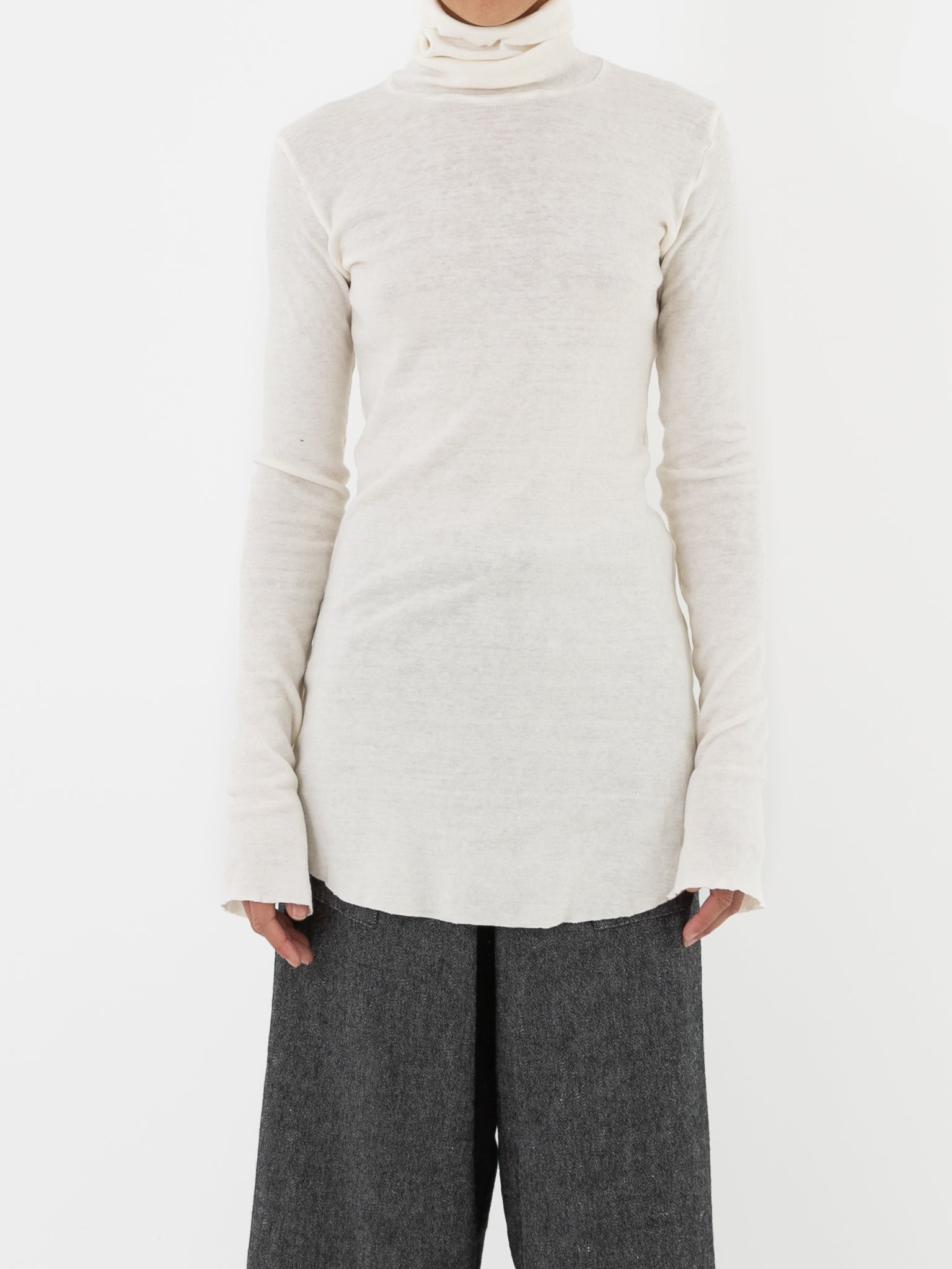 Atelier Suppan High Neck Top - Worthwhile - ATELIER SUPPAN