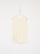 Atelier Suppan Linen Tank 65 in White - ATELIER SUPPAN at Worthwhile - shop TOP