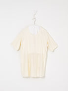 Atelier Suppan Linen Tee Shirt 64 in White - ATELIER SUPPAN at Worthwhile - shop TOP