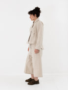 Atelier Suppan Toile Jacket 35 in White - ATELIER SUPPAN at Worthwhile - shop JACKET