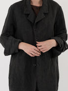 Atelier Suppan Hemp Jacket 01 in Blue Green - ATELIER SUPPAN at Worthwhile - shop JACKET