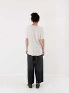 Atelier Suppan Linen Tee Shirt 64 in White - ATELIER SUPPAN at Worthwhile - shop TOP