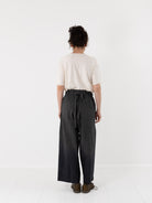 Atelier Suppan Striped Trousers 44 in Grey Blue - ATELIER SUPPAN at Worthwhile - shop PANT