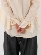 Atelier Suppan Shirt 52 in Off White - ATELIER SUPPAN at Worthwhile - shop JACKET