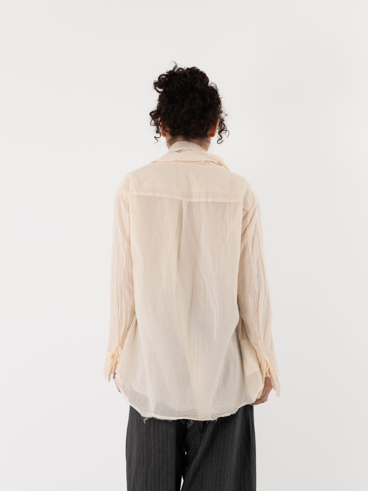 Atelier Suppan Shirt 52 in Off White - ATELIER SUPPAN at Worthwhile - shop JACKET