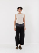 Atelier Suppan Hemp Jeans 45 in Blue Dip Dye - ATELIER SUPPAN at Worthwhile - shop PANT