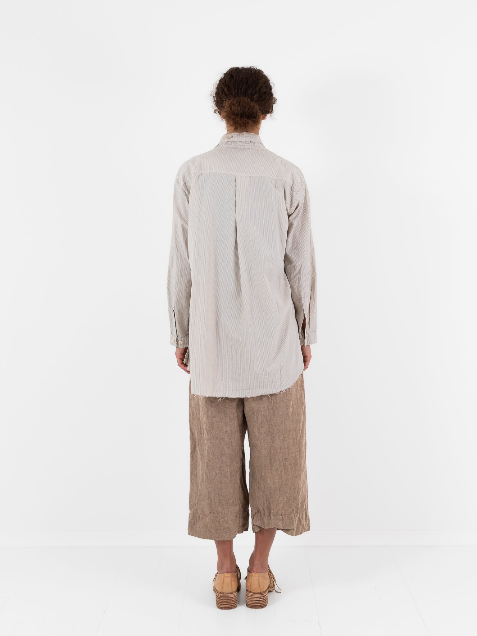 Atelier Suppan Men's Shirt 37 in Tea Dye - ATELIER SUPPAN at Worthwhile - shop TOP