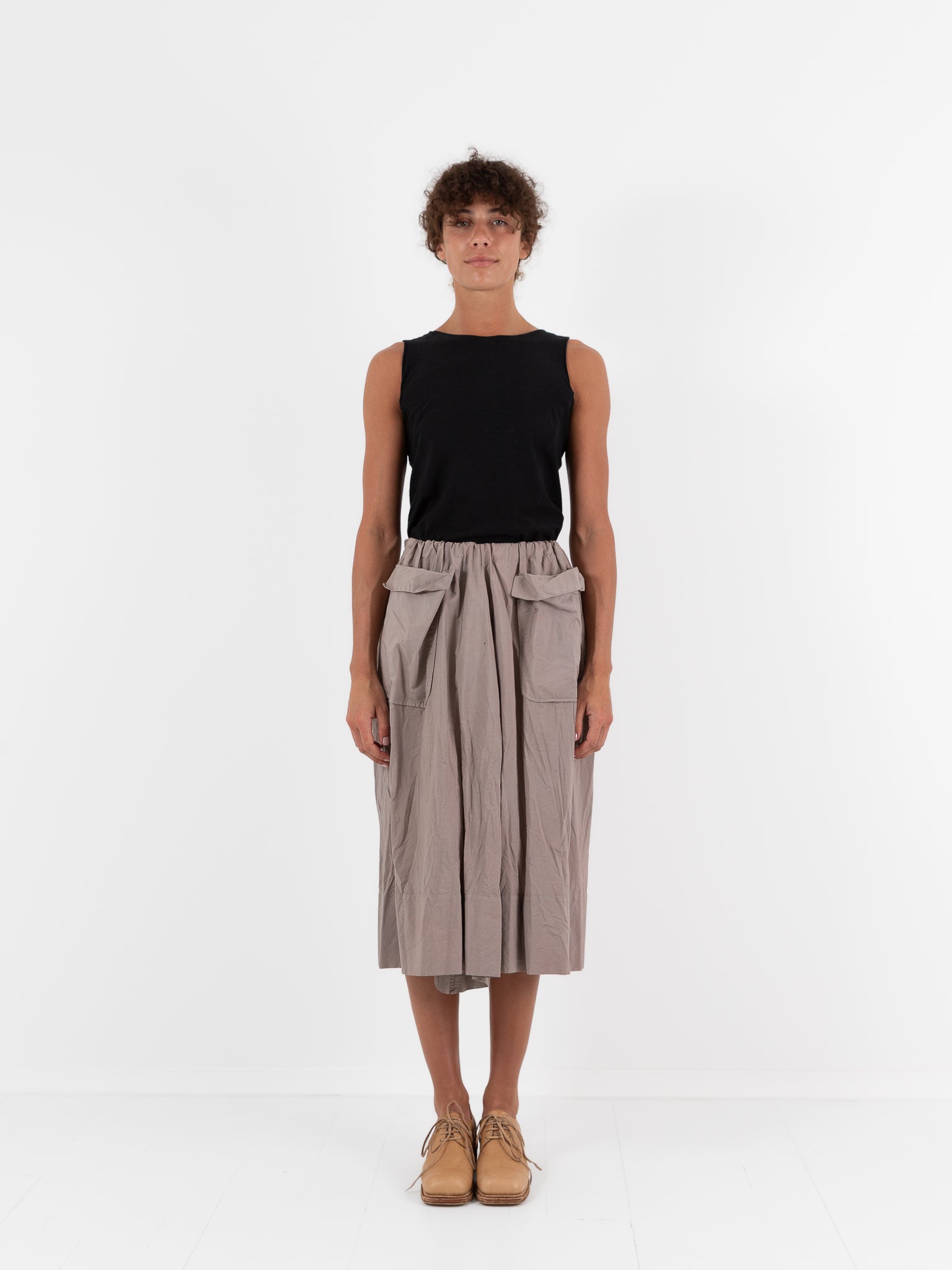 Atelier Suppan Skirt 57 in Tea Dye - ATELIER SUPPAN at Worthwhile - shop SKIRT