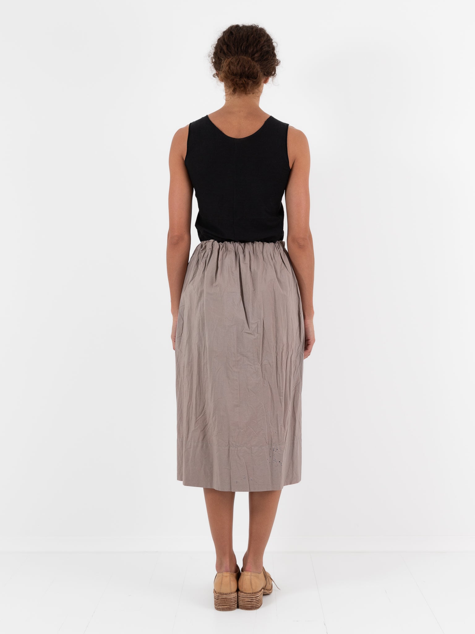 Atelier Suppan Skirt 57 in Tea Dye - ATELIER SUPPAN at Worthwhile - shop SKIRT