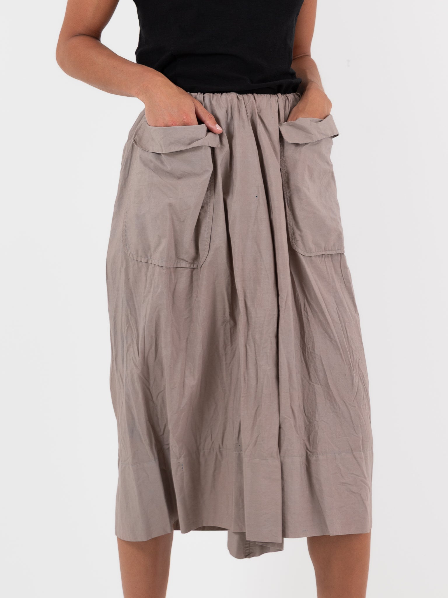 Atelier Suppan Skirt 57 in Tea Dye - ATELIER SUPPAN at Worthwhile - shop SKIRT