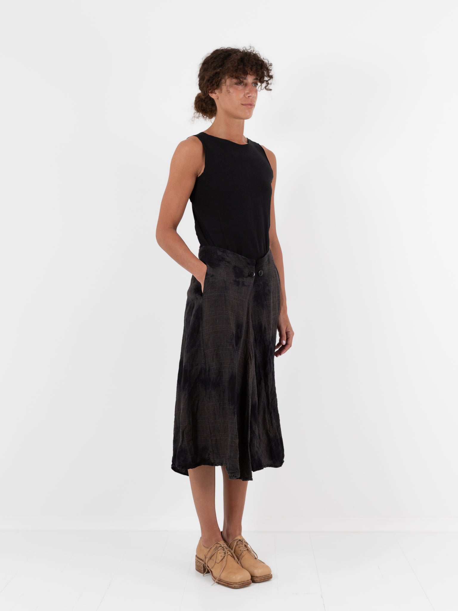 Atelier Suppan Skirt 56 in Dark - ATELIER SUPPAN at Worthwhile - shop SKIRT