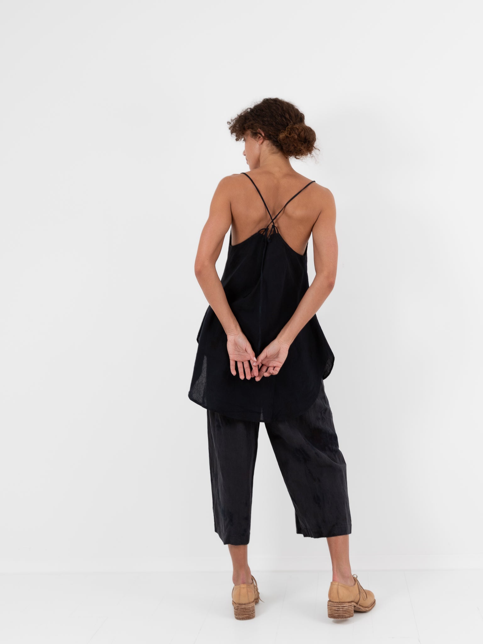Atelier Suppan Camisole Top 44 in Dark - ATELIER SUPPAN at Worthwhile - shop TOP