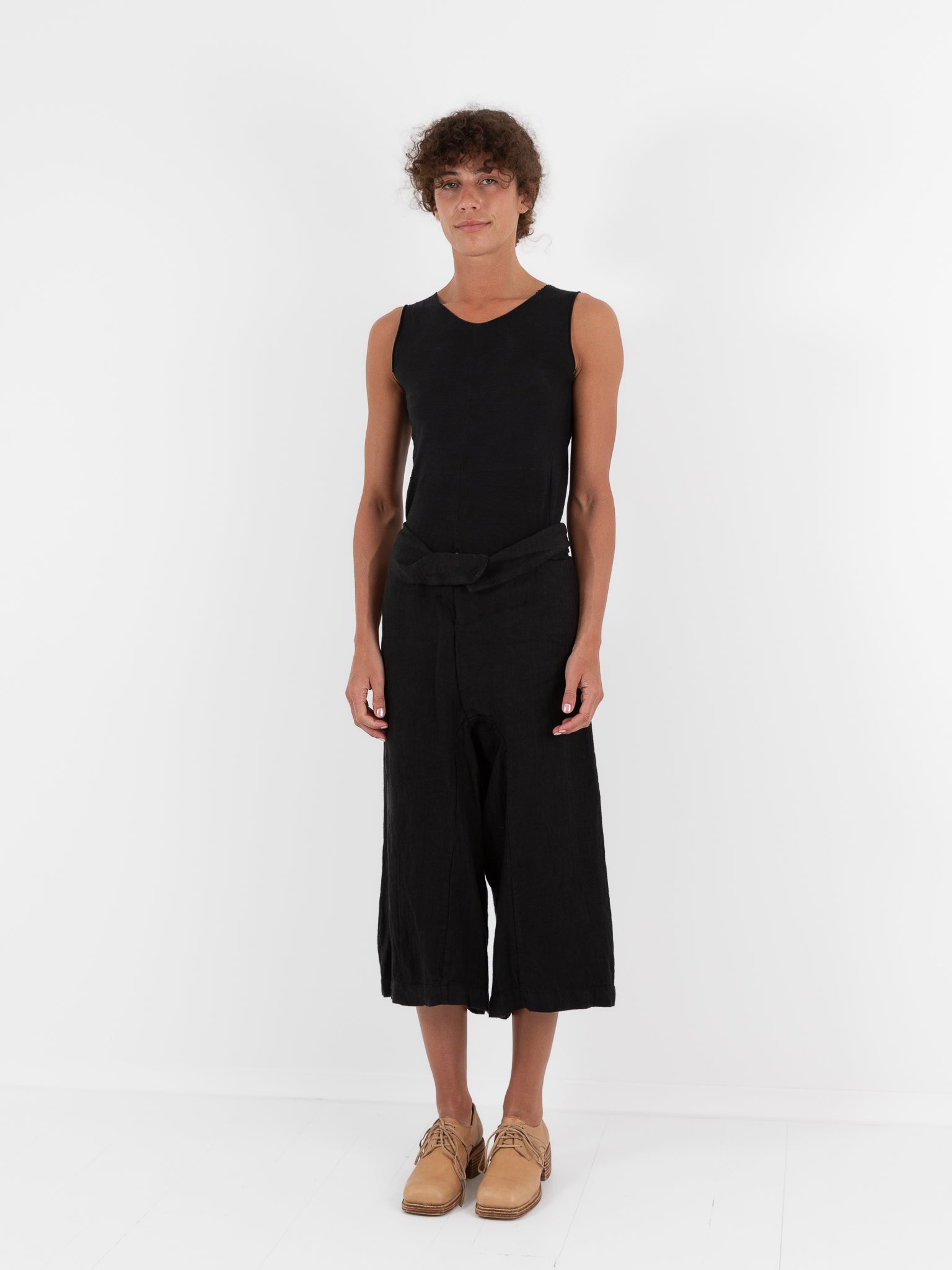 Atelier Suppan Round Hook Shorts 14 in Dark - ATELIER SUPPAN at Worthwhile - shop PANT