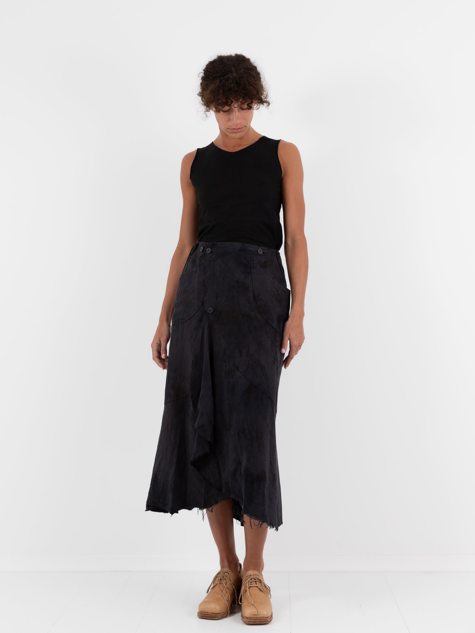 Atelier Suppan Skirt 54 in Dark - ATELIER SUPPAN at Worthwhile - shop SKIRT