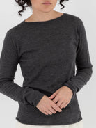Auralee High Gauge Cashmere Pullover in Charcoal - AURALEE at Worthwhile - shop CARDIGAN