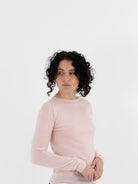 Auralee High Gauge Cashmere Pullover in Light Pink - AURALEE at Worthwhile - shop CARDIGAN
