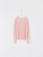 Auralee High Gauge Cashmere Pullover in Light Pink - AURALEE at Worthwhile - shop CARDIGAN
