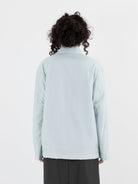 Auralee Light Padded Blouson in Light Blue - AURALEE at Worthwhile - shop TOP