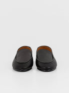 Auralee Soft Leather Loafers in Black - AURALEE at Worthwhile - shop SHOES