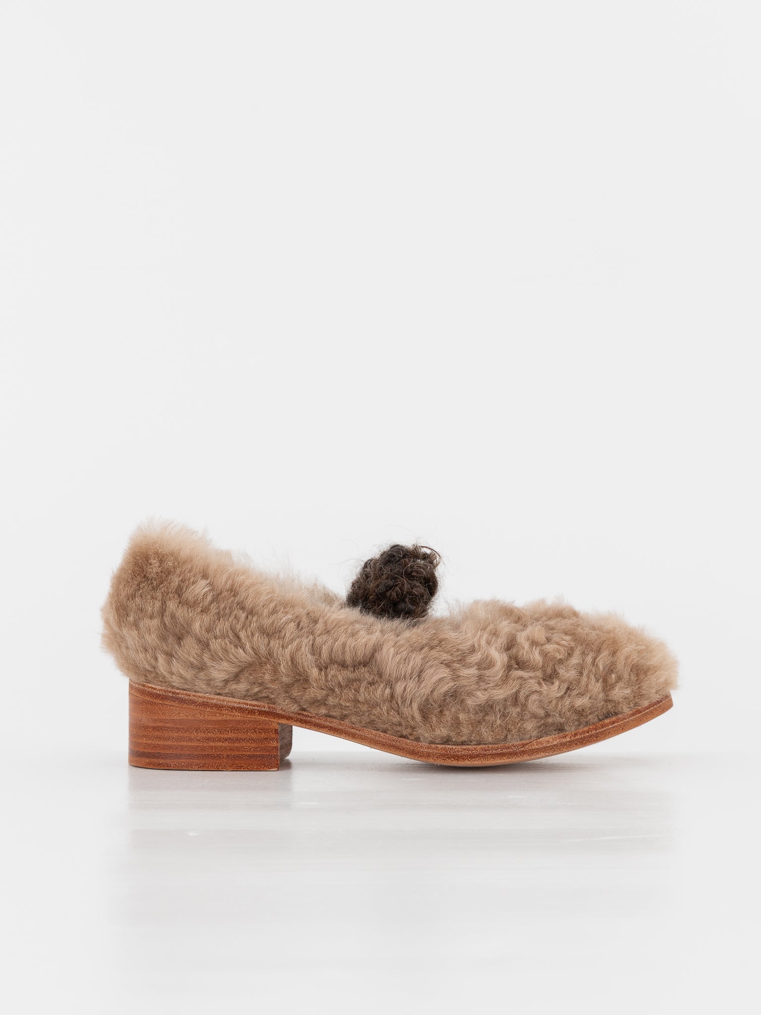 The Backward Vendor Cattle Mary Jane in Natural - THE BACKWARD VENDOR at Worthwhile - shop SHOES