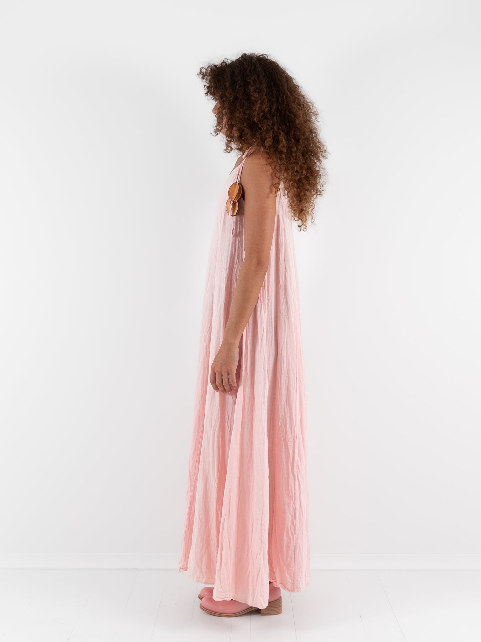 The Backward Vendor Tent Dress in Avocado - THE BACKWARD VENDOR at Worthwhile - shop DRESS