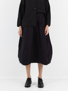 Bergfabel Carla Skirt in Burgundy Stripe - BERGFABEL at Worthwhile