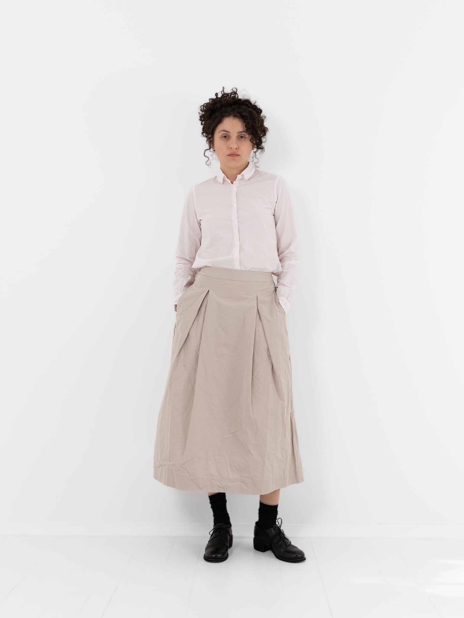 Bergfabel Emma Skirt in Sand - BERGFABEL at Worthwhile - shop SKIRT