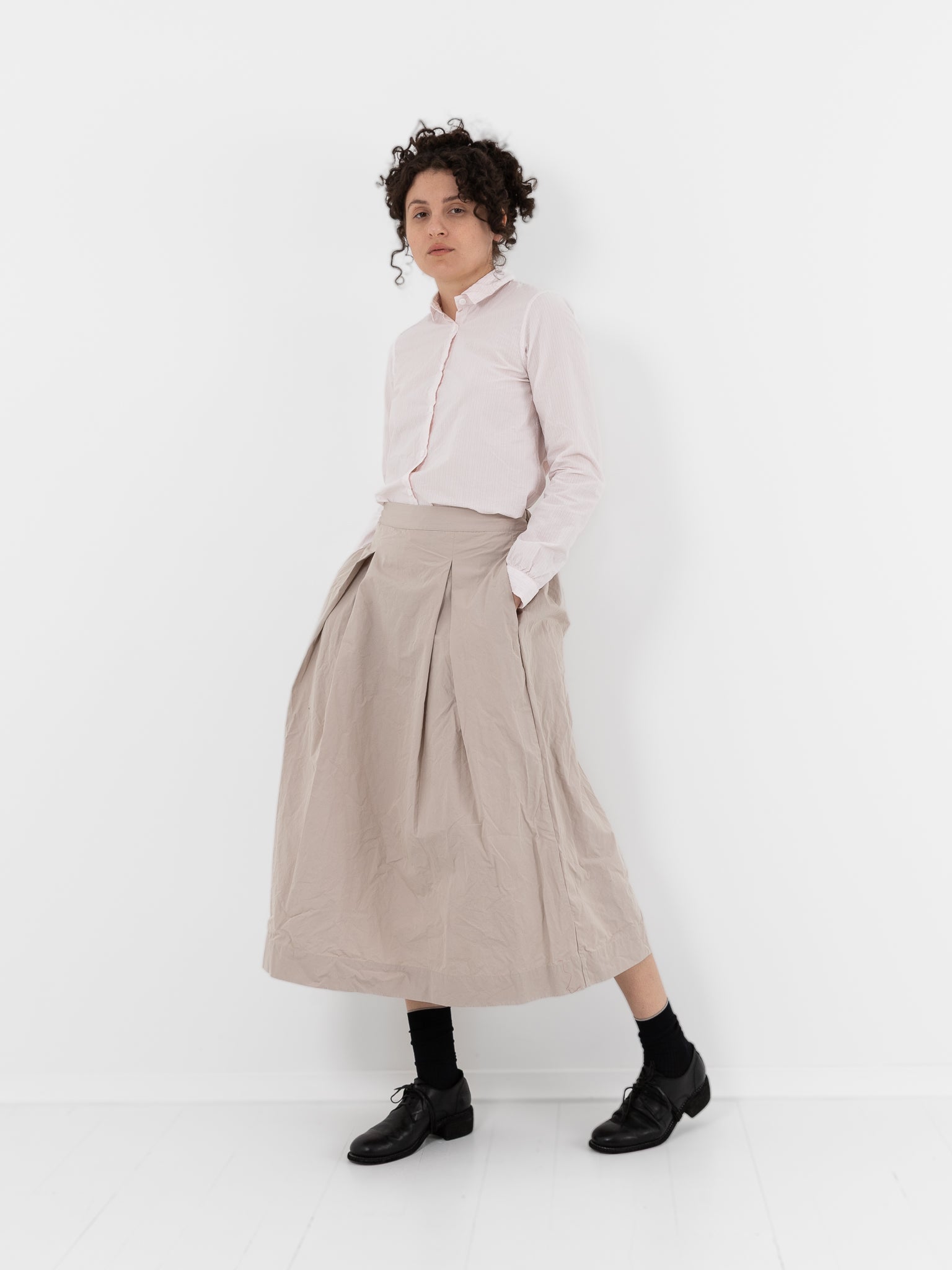 Bergfabel Emma Skirt in Sand - BERGFABEL at Worthwhile - shop SKIRT