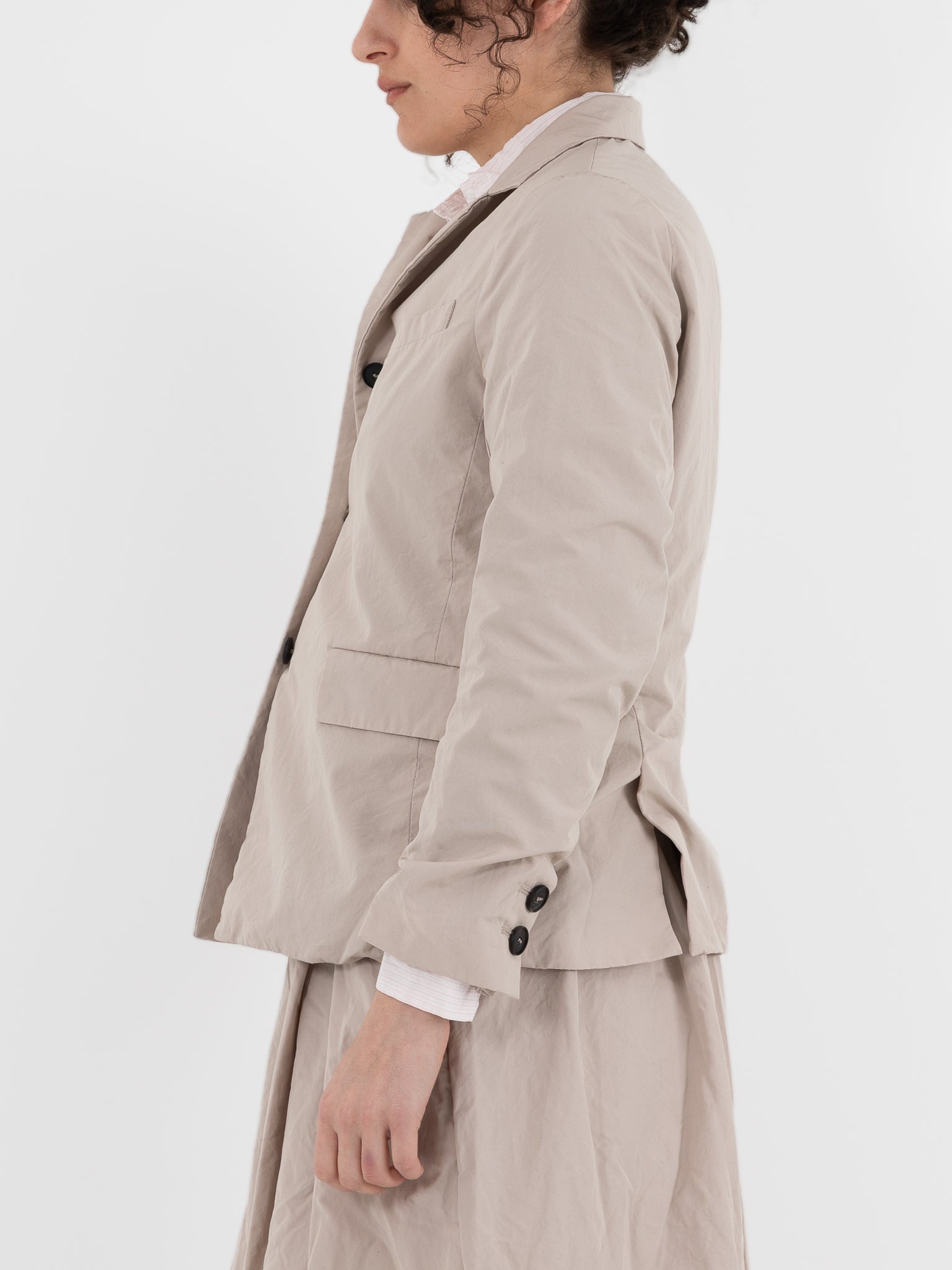 Bergfabel Giulia Jacket in Sand - BERGFABEL at Worthwhile - shop JACKET