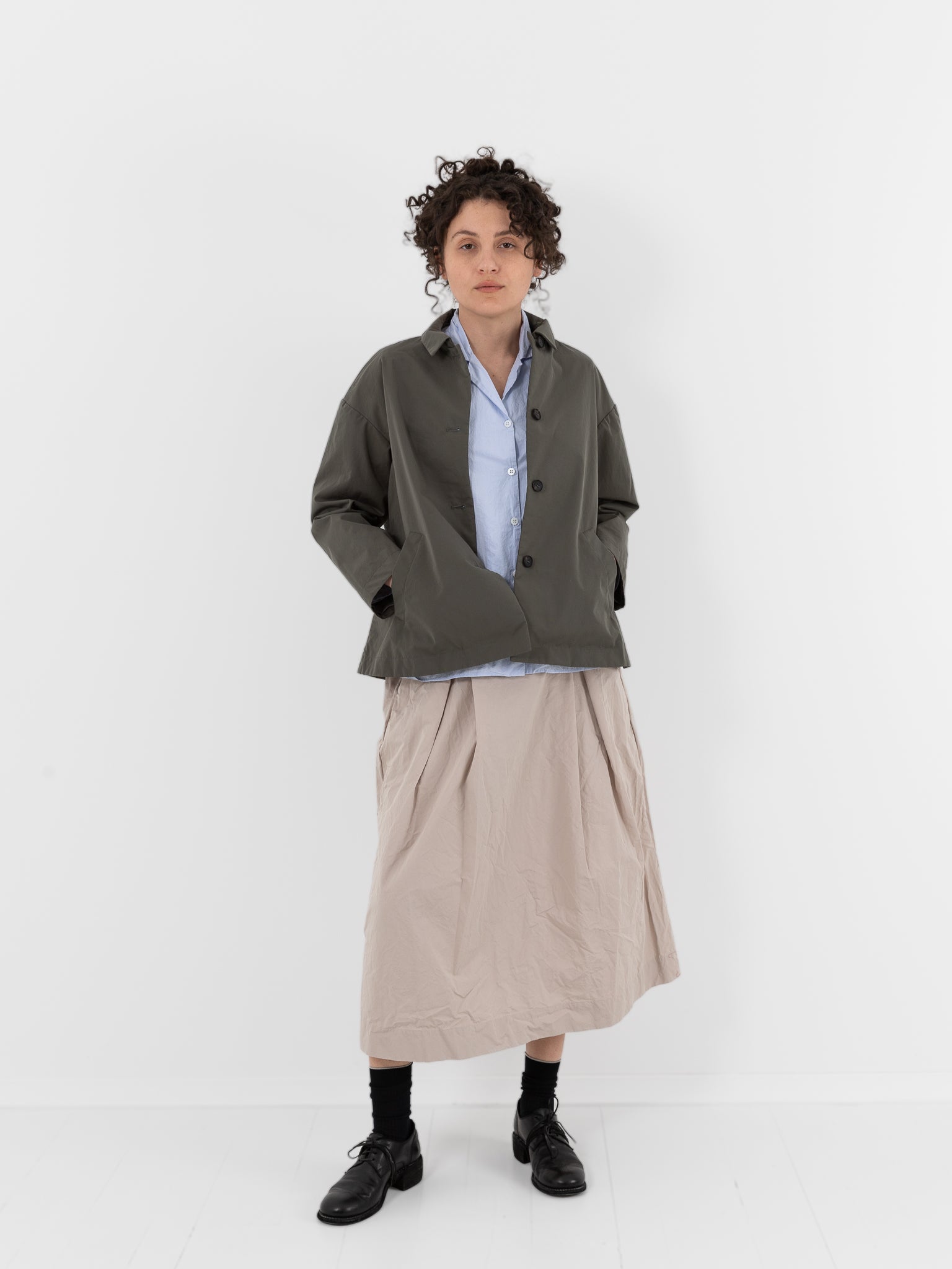 Bergfabel Uli Jacket in Wood - BERGFABEL at Worthwhile - shop JACKET