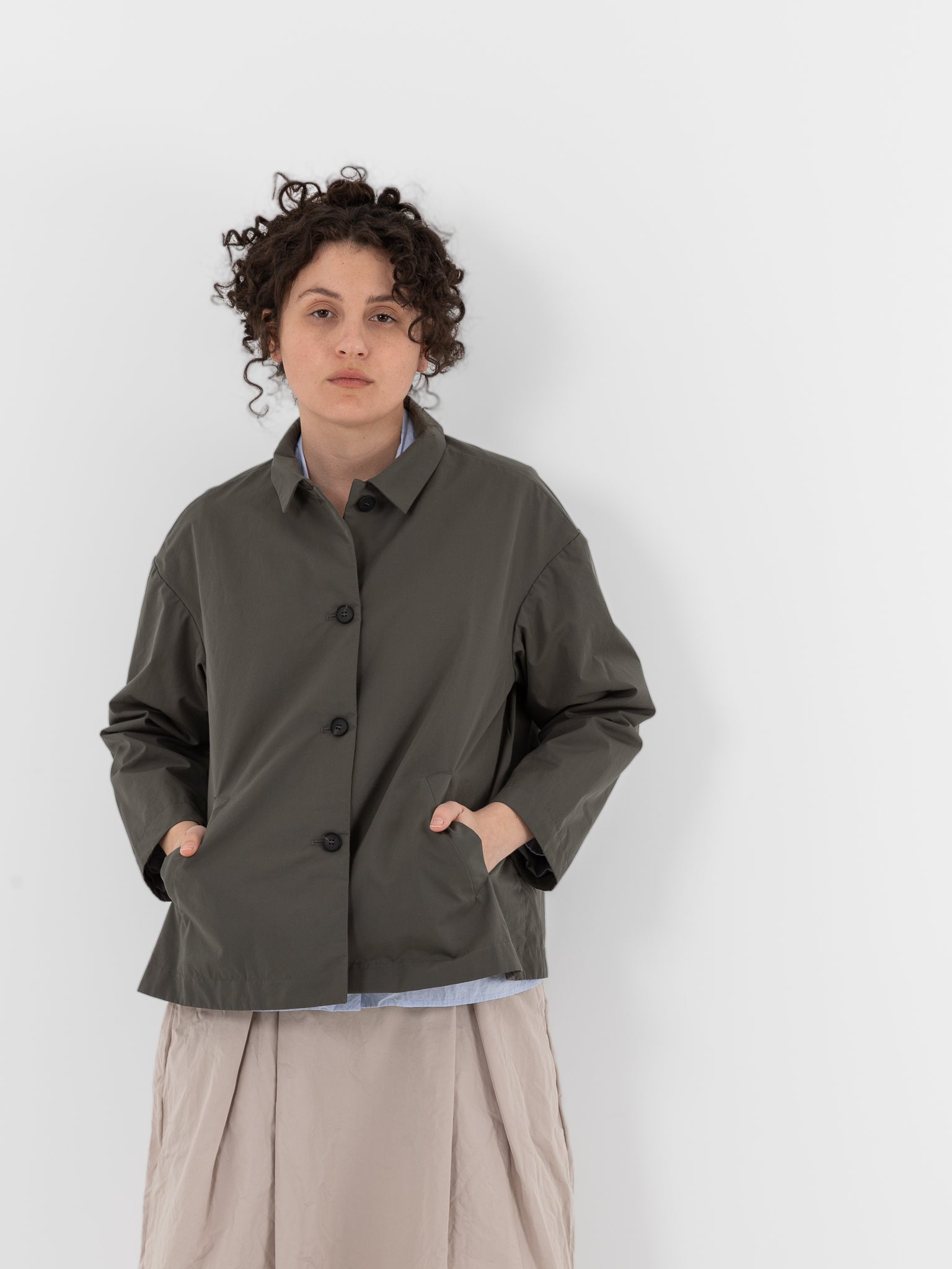 Bergfabel Uli Jacket in Wood - BERGFABEL at Worthwhile - shop JACKET