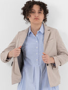 Bergfabel Giulia Jacket in Sand - BERGFABEL at Worthwhile - shop JACKET