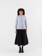 Bergfabel Ada Shirt in Azur - BERGFABEL at Worthwhile - shop TOP