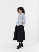 Bergfabel Ada Shirt in Azur - BERGFABEL at Worthwhile - shop TOP