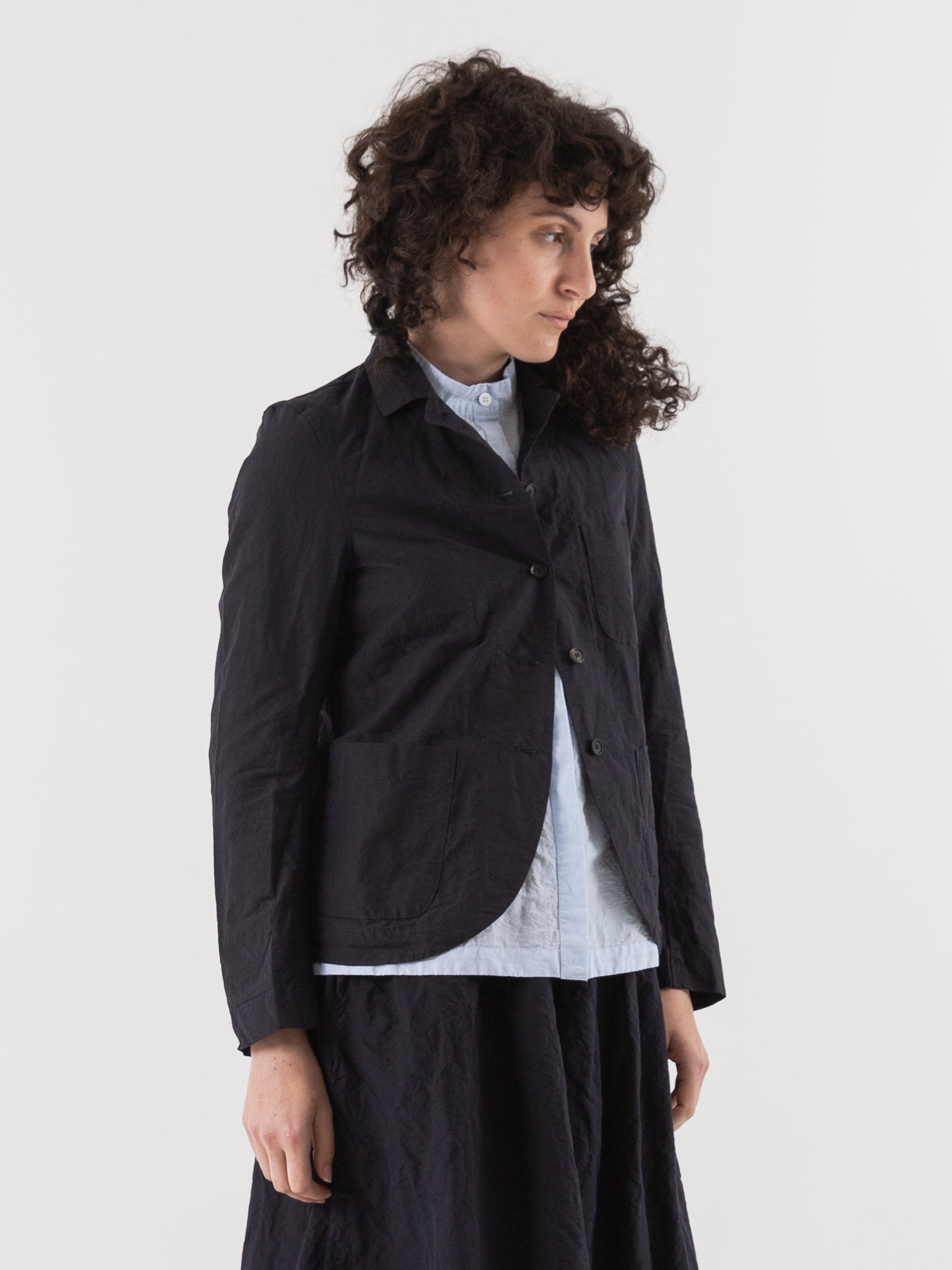 Bergfabel Caryl Jacket in Black - BERGFABEL at Worthwhile - shop JACKET