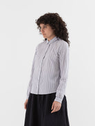 Bergfabel Tyrol Shirt in Multi Stripe - BERGFABEL at Worthwhile - shop TOP