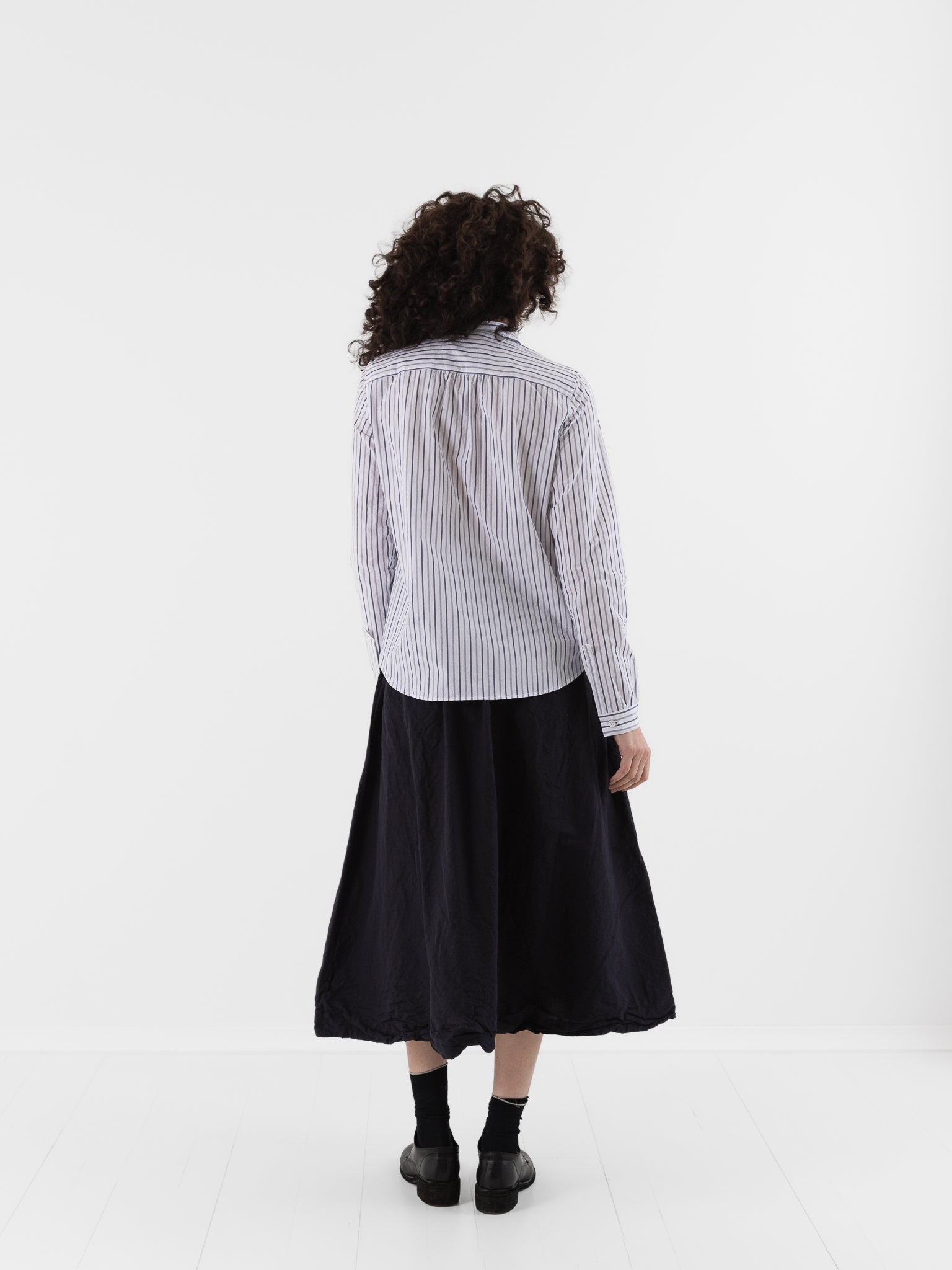 Bergfabel Tyrol Shirt in Multi Stripe - BERGFABEL at Worthwhile - shop TOP