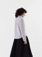 Bergfabel Tyrol Shirt in Multi Stripe - BERGFABEL at Worthwhile - shop TOP
