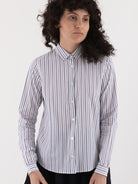 Bergfabel Tyrol Shirt in Multi Stripe - BERGFABEL at Worthwhile - shop TOP