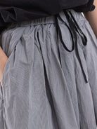 Bergfabel Matilde Skirt in Charcoal Check - BERGFABEL at Worthwhile - shop SKIRT