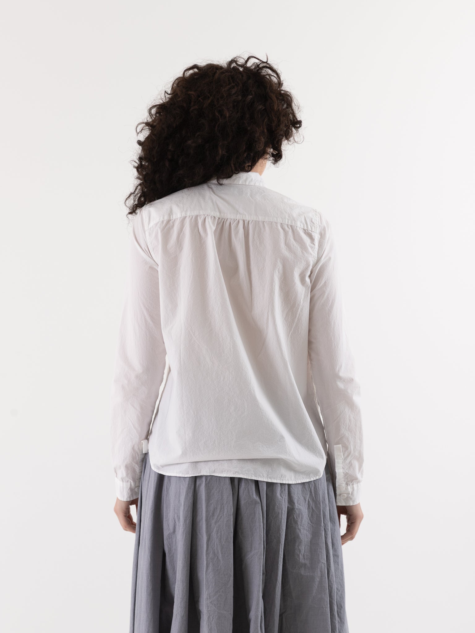 Bergfabel Tyrol Shirt in White - BERGFABEL at Worthwhile - shop TOP