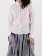 Bergfabel Tyrol Shirt in White - BERGFABEL at Worthwhile - shop TOP