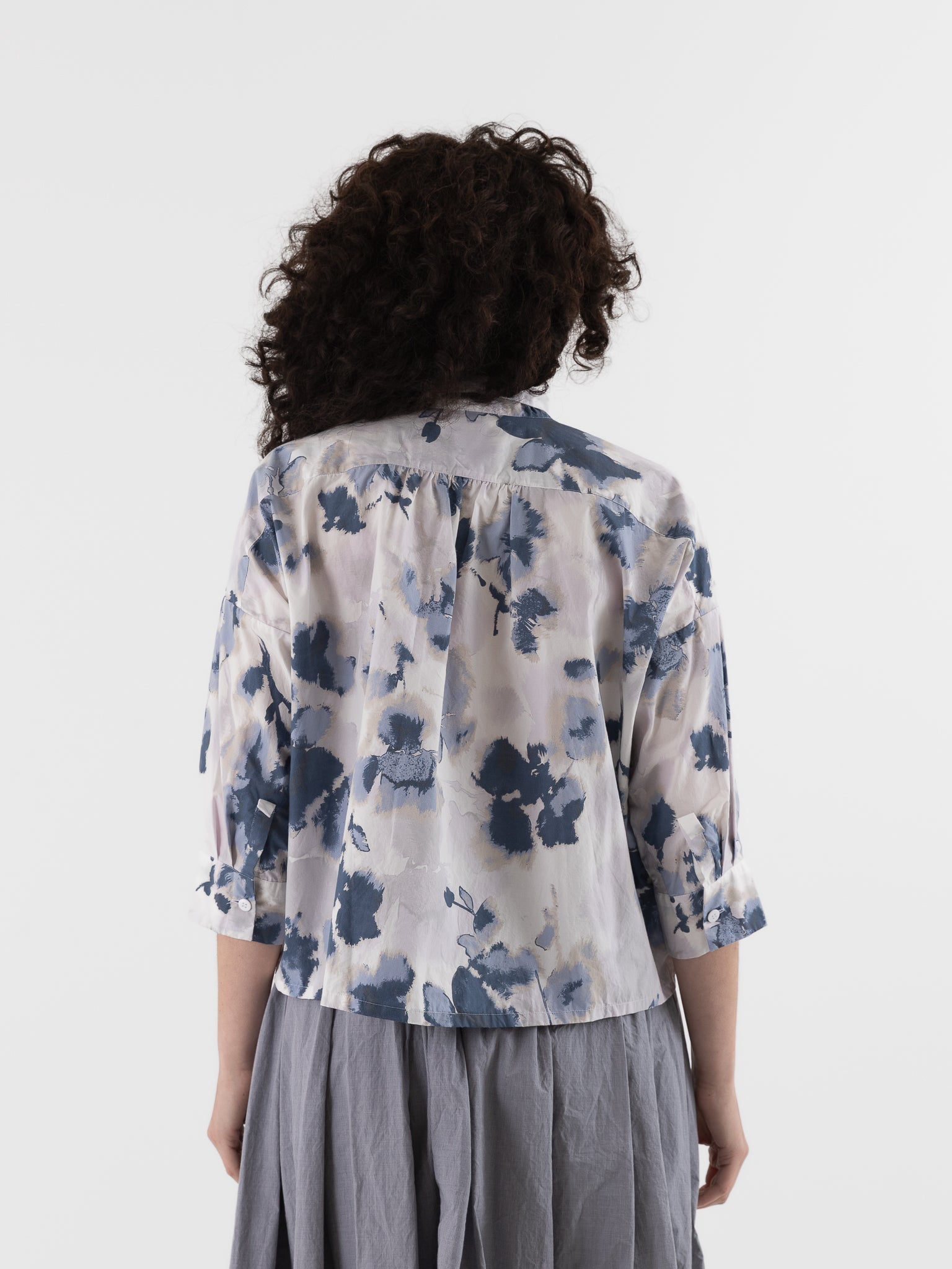 Bergfabel Claudia Shirt in Blooms - BERGFABEL at Worthwhile - shop TOP