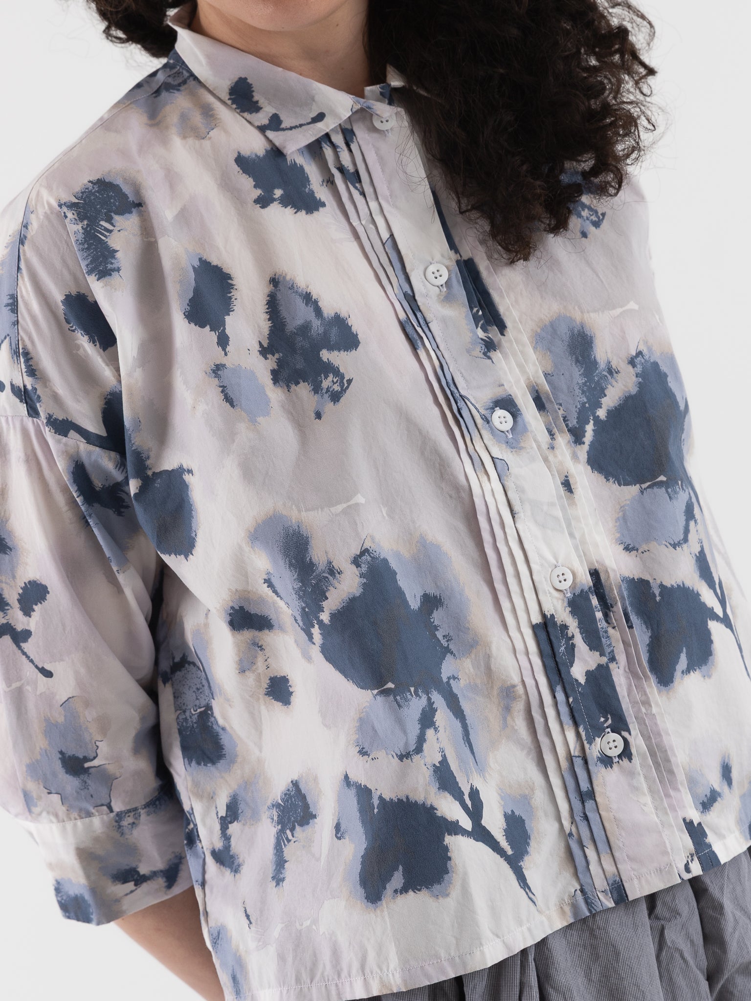 Bergfabel Claudia Shirt in Blooms - BERGFABEL at Worthwhile - shop TOP