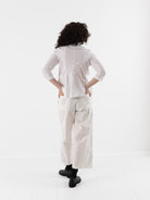 Bergfabel Ada Shirt in White - BERGFABEL at Worthwhile - shop TOP