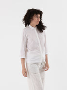 Bergfabel Ada Shirt in White - BERGFABEL at Worthwhile - shop TOP
