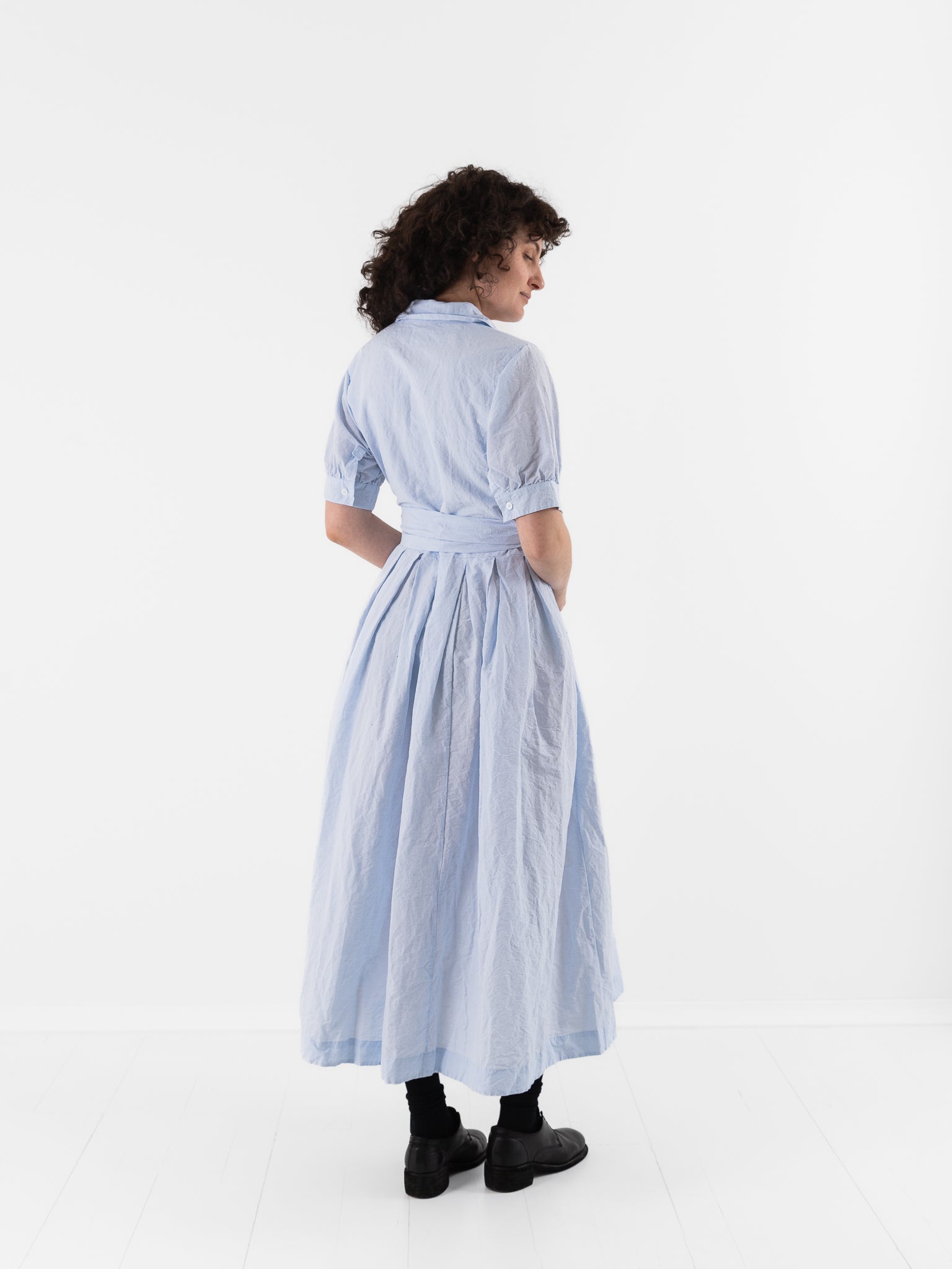 Bergfabel Mina Dress in Azur - BERGFABEL at Worthwhile - shop DRESS