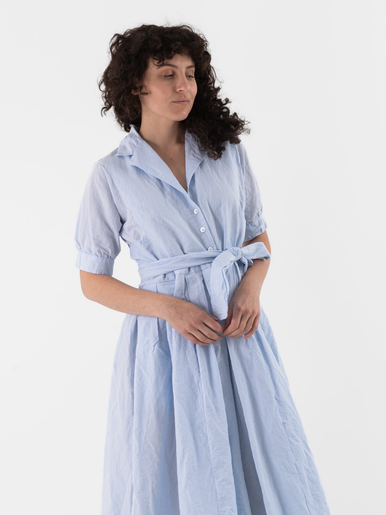Bergfabel Mina Dress in Azur - BERGFABEL at Worthwhile - shop DRESS